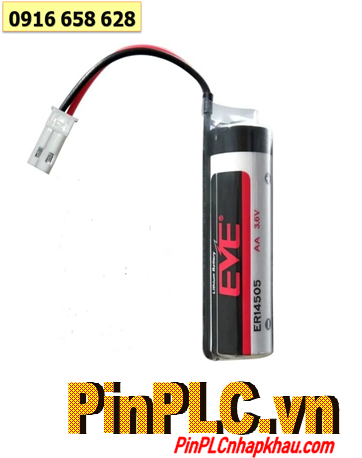 EVE ER14505 (Dây Zắc cắm); Pin nuôi nguồn EVE ER14505 lithium 3.6v AA 2600mAh chính hãng